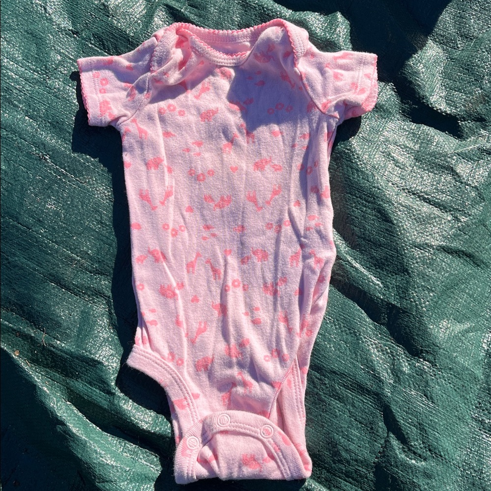 Pink Baby Onesie